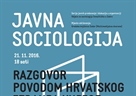 Javna sociologija - predstavljena knjiga „Manifest za društvene znanosti“